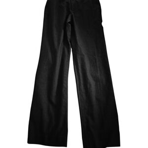 Calvin Klein Dark Grey Wide-Leg Trousers 31Wx30L